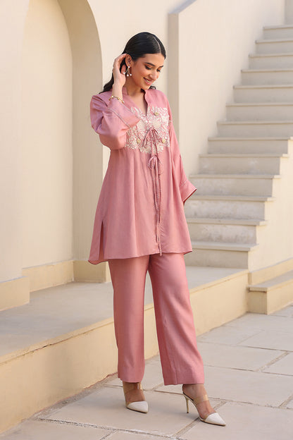 Light Pink Orchid Co-ord Set