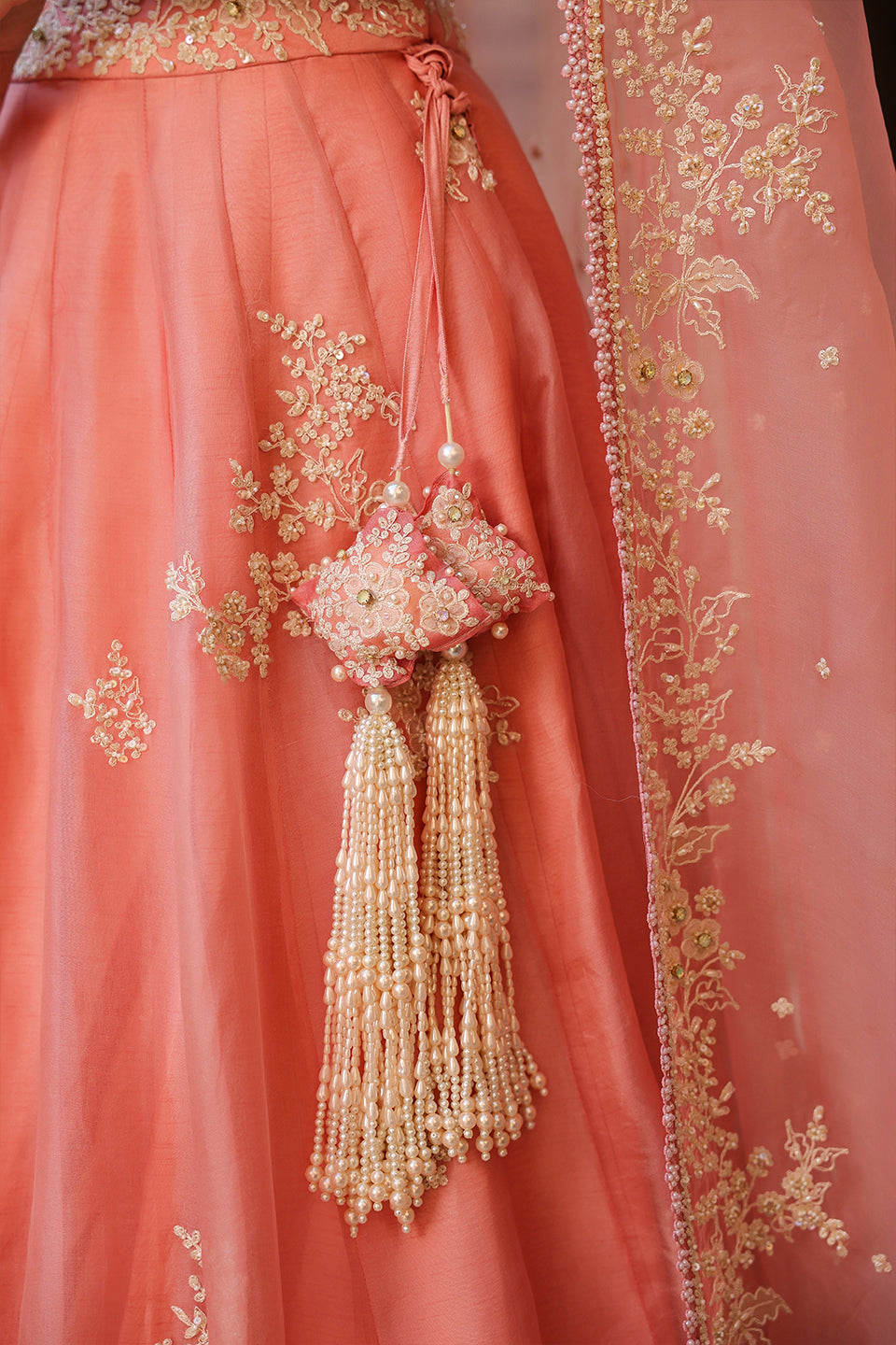 Vaayu Pink Guldasta Lehenga Set