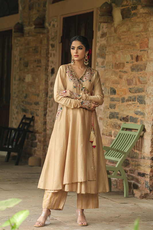 Zardozi Paisley Anarkali