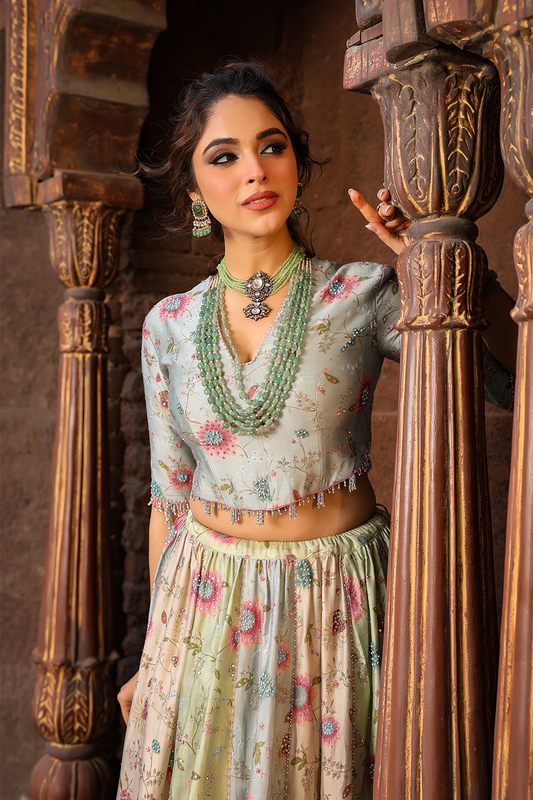 Mughal Sorbet Lehenga