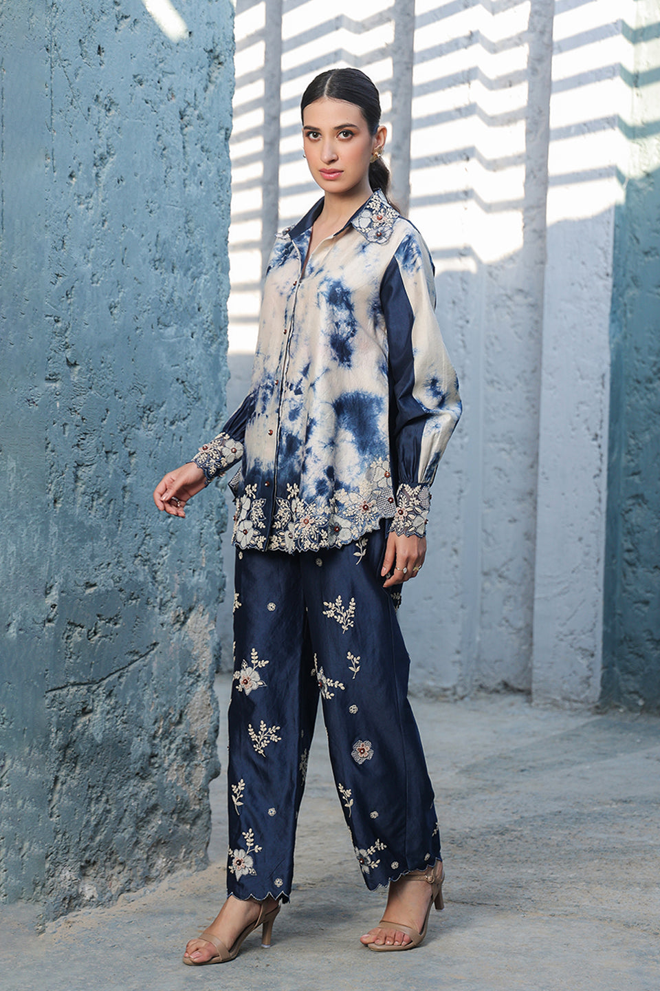 Gulshan Shibori Co-ord Set