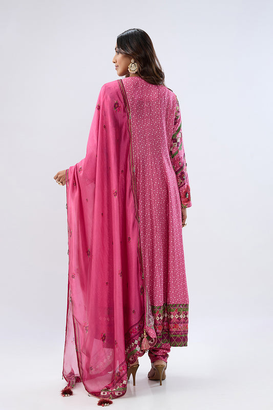 Blossom Pink Angrakha Set