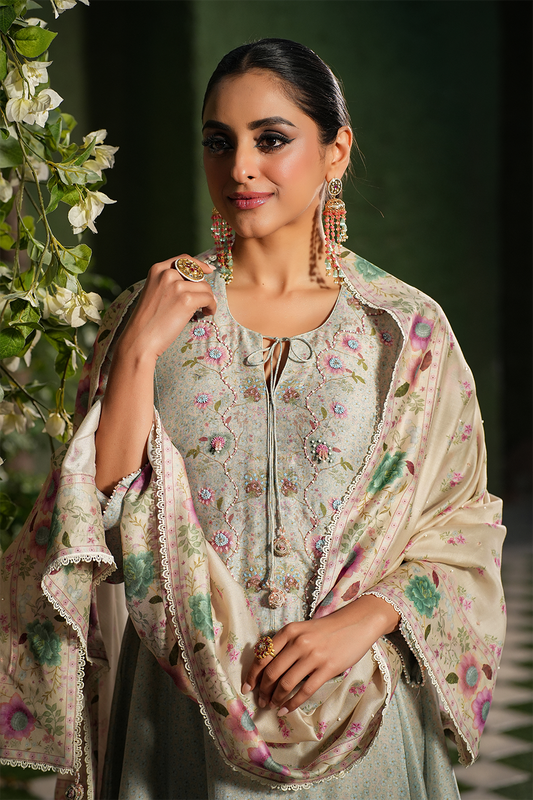 Mughal Heer Kalidar Set