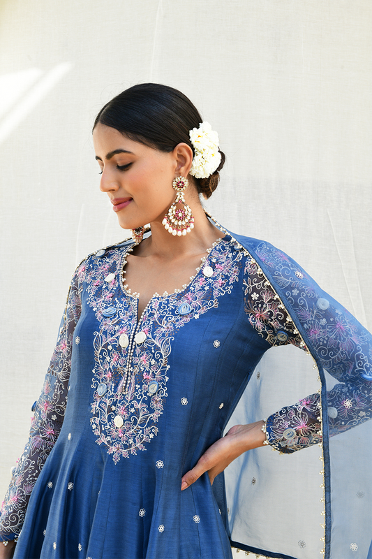 Blue Reef Anarkali