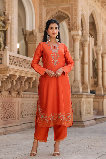 Riwayat Heavy Long Kurta Set