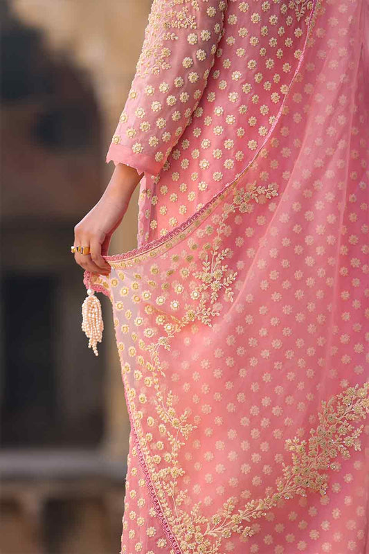 Vaayu Pink Buti Kurta Set