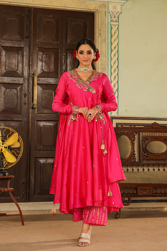 Zardozi Paisley Anarkali