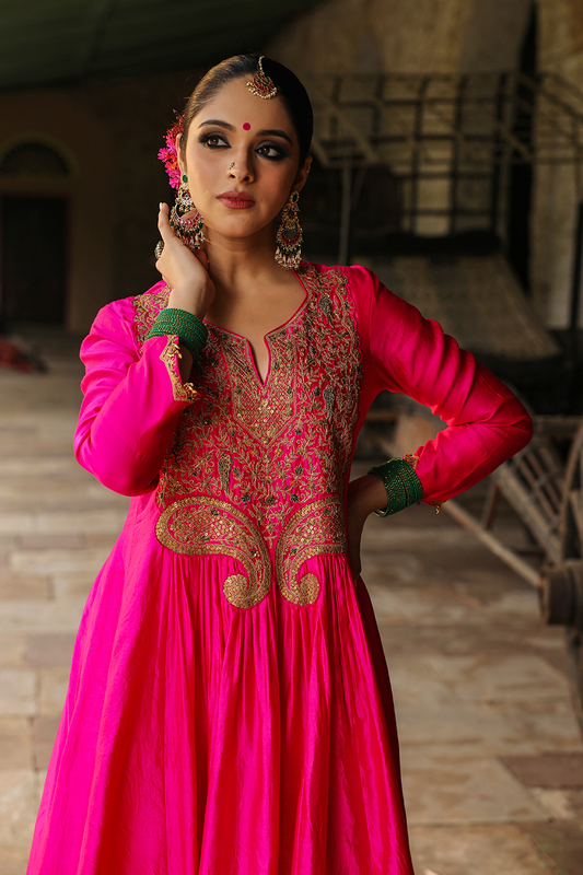 Bird Embroidered Frockstyle