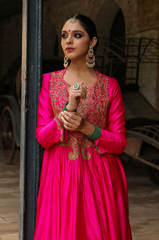 Bird Embroidered Frockstyle