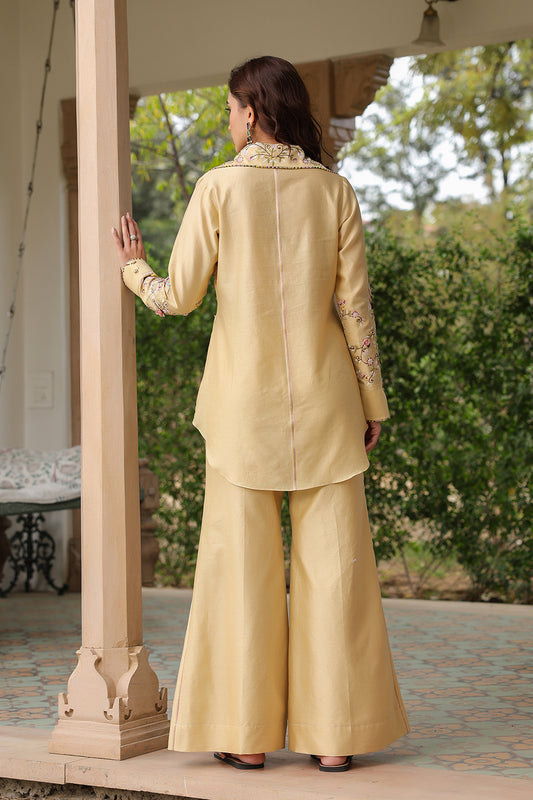 Gulzar Ivory Jaal Co-ord Set