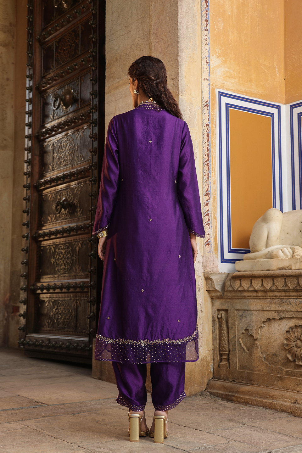 Riwayat Heavy Long Kurta Set