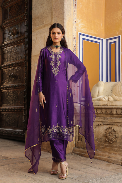 Riwayat Heavy Long Kurta Set