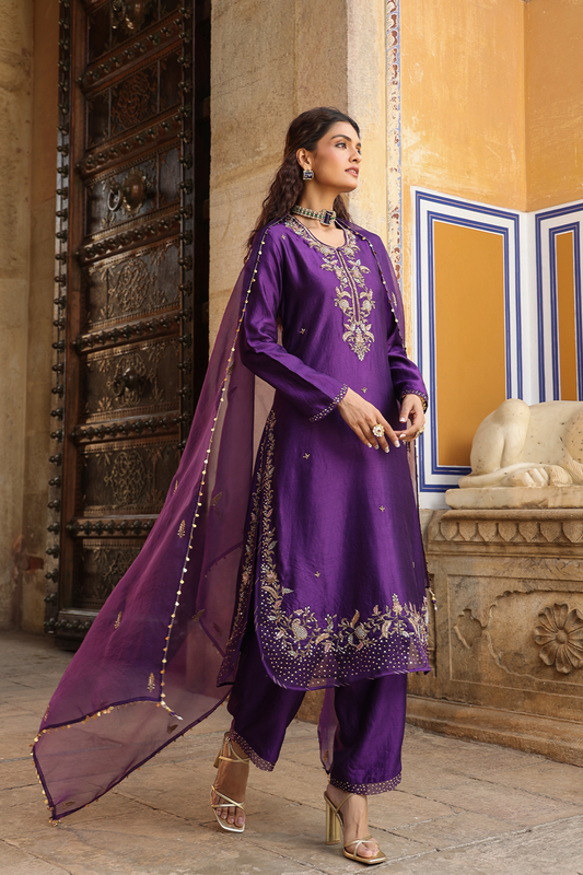 Riwayat Heavy Long Kurta Set