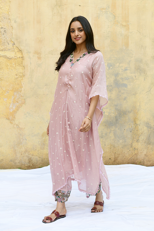 Pink Orchid Heavy Kaftan