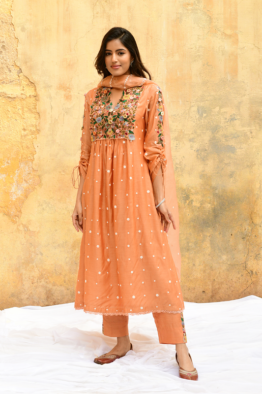 Peach Orchid Frockstyle