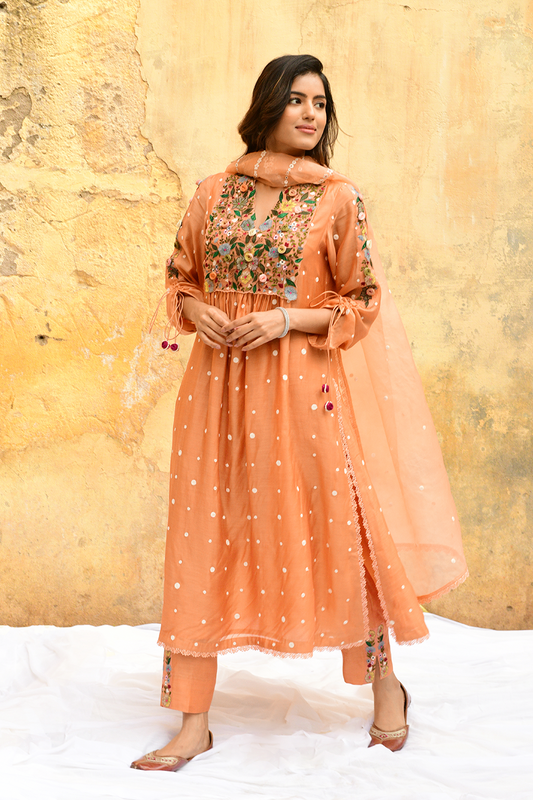 Peach Orchid Frockstyle
